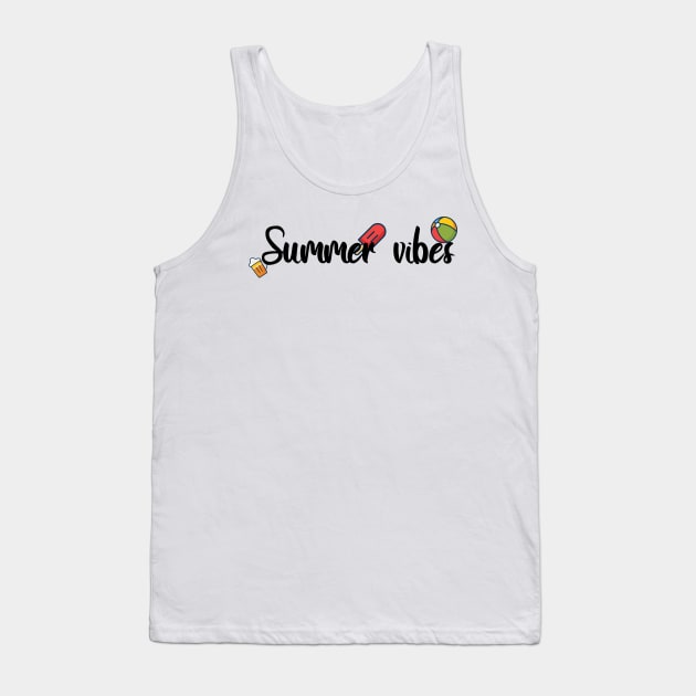 Summer vibes Tank Top by maxcode